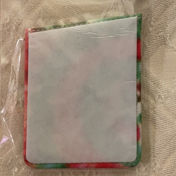 Betsey Johnson Stick On Phone Wallet Card Holder Ring Stand Tie Dye - Picture 4 of 6